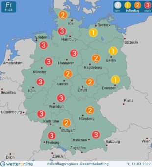 Vorschau für den Pollenflug