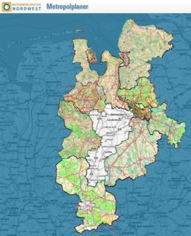 Neues digitales Planungstool der Metropolregion Nordwest