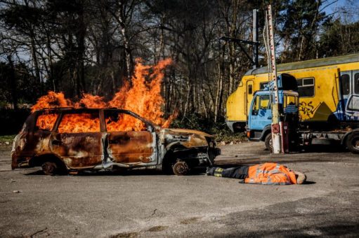 Zehn Jahre Realbrand-Ausbildung am Niederrhein