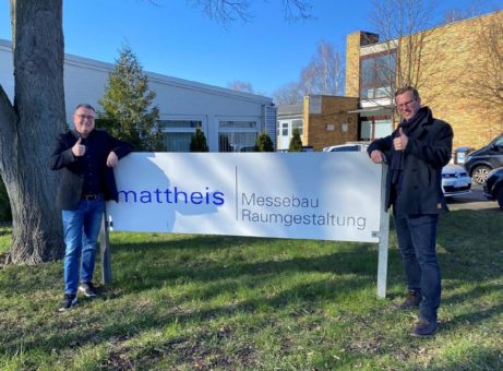 Presseinformation: Mattheis GmbH Messebau Raumgestaltung – Weitsichtige Nachfolge erfolgreich geregelt