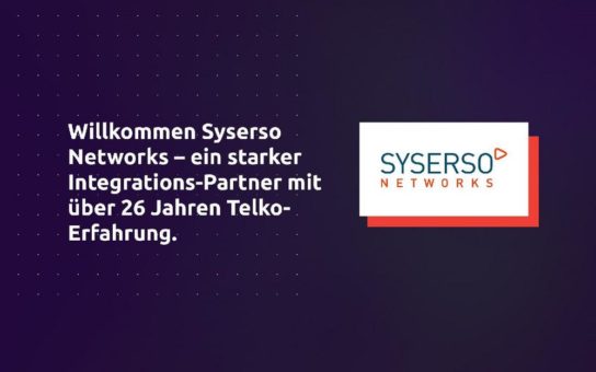 consistec Engineering & Consulting schließt Partnerschaft mit Syserso Networks