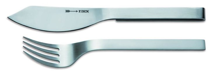 Neu F. Dick Pure Metal Steak- und Tafelgabel: In Einheit und Harmonie zum Steakmesser