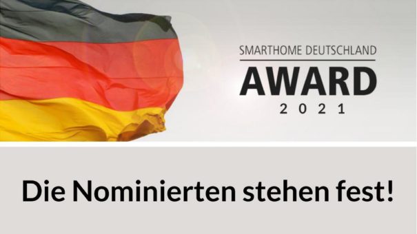 Das sind die Nominierten: SmartHome Deutschland Awards 2021