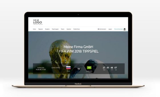 Neues Tippspiel zur WM 2018 mit modernen Web- und Mobile Apps