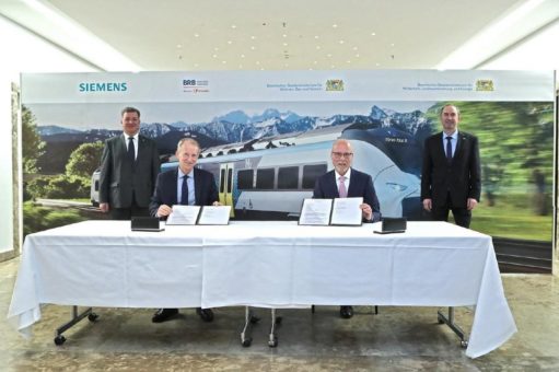 Erster Wasserstoffzug für Bayern