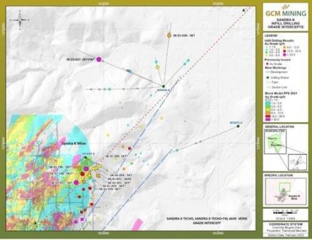 GCM Mining gibt mehrere hochgradige Bohrergebnisse aus den letzten Bohrlöchern der Bohrkampagnen 2021 in der Mine und Brownfield auf Segovia bekannt