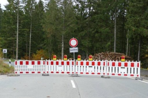 B 4 zwischen Bad Harzburg und Torfhaus vom 18. bis 22. März voll gesperrt