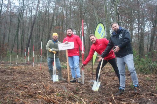 Projekt Klimawald: Der 750.000 Klima-Baum für Bielefeld