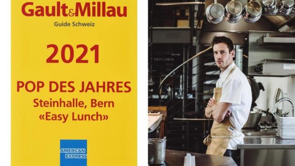 GaultMillau: «Easy Lunch» aus Bern wird «POP des Jahres 2021» und Weinjury prämiert sieben Nachwuchs-Winzer als «Rookies 2021»