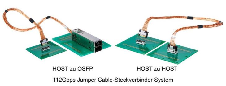 Yamaichi und JAE haben gemeinsam ein 112Gbps Jumper Cable-Steckverbinder System für den Data Networking Markt der nächsten Generation entwickelt