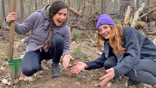 Der Natur etwas zurückgeben – Unionhilfswerker*innen pflanzen 750 Bäume