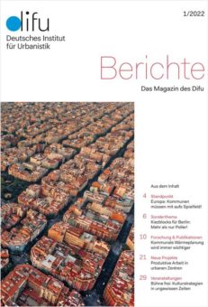 Difu-Magazin „Berichte“ 1/2022 erschienen