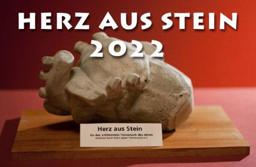 „Herz aus Stein“ für den schlimmsten Tierversuch