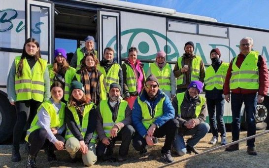 Europäische ADRA-Teams helfen Ukraine-Flüchtlingen mit hunderten Freiwilligen