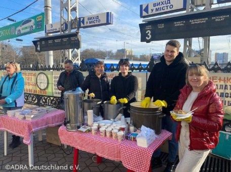 Einen Monat Krieg in der Ukraine – ADRA Deutschland hilft
