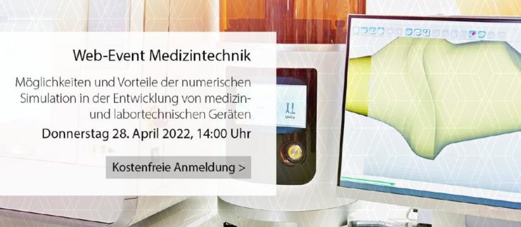 Simulation in der Entwicklung von medizin- und labortechnischen Geräten (Webinar | Online)