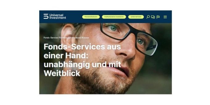 Universal Investment setzt bei Website-Relaunch auf adesso