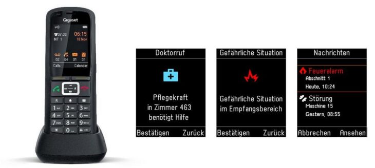 Bessere Workflows und höhere Arbeitssicherheit  mit den Multizellensystemen von Gigaset