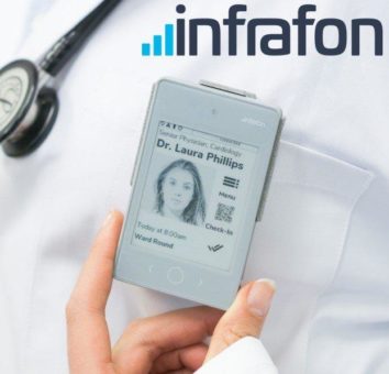 Infrafon Smart Badge Innovation aus THELÄND auf der DMEA