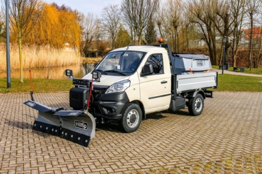 Hesse Winterdienst- und Nutzfahrzeugtechnik (HWNtec) bietet Sonderaufbauten für den Piaggio NP6
