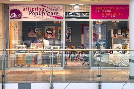 Kunst für einen guten Zweck – artspring Pop-up-Store öffnet mit Benefizauktion in den Schönhauser Allee Arcaden