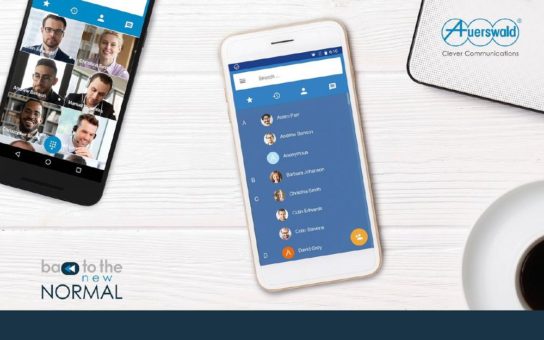 Hybrides Arbeiten verbessern: Auerswald präsentiert COMfortel SoftPhone