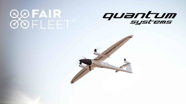 FairFleet und Quantum-Systems vereinbaren Zusammenarbeit zu Entwicklung professioneller Drohnenlösungen