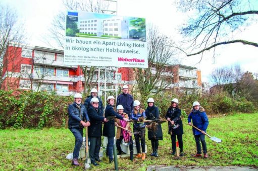 Spatenstich für Adoro Aparthotel in Bühl