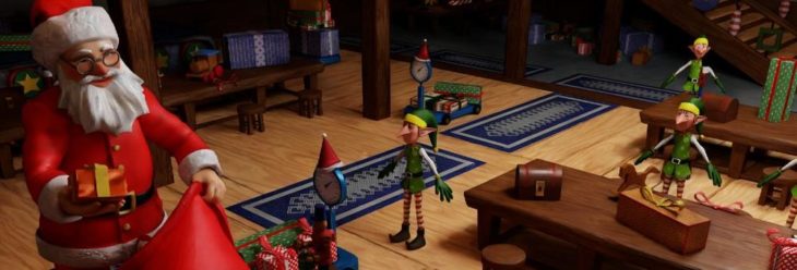 Das Projekt der Weihnachtsmannwerkstatt im NVIDIA Omniverse Blog