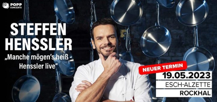 Steffen Hensslers große Hallentour: „Manche mögen’s heiß – Henssler live“