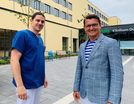 Helios: Neuer Fußspezialist in Alt-Hamborn