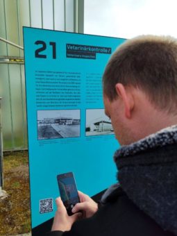 Zusätzliche Informationen über QR-Codes im Außengelände der Gedenkstätte Deutsche Teilung Marienborn