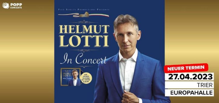 HELMUT LOTTI verlegt Tournee auf 2023