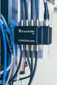 POWDERscreen überwacht Pulverströme in die Laserschmelze
