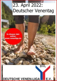 Deutscher Venentag® findet 2022 überwiegend online statt