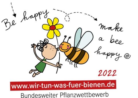 Bundesweiter Pflanzwettbewerb „Wir tun was für Bienen!“ 2022 erfolgreich gestartet