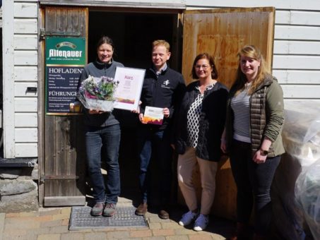 Altenauer Biere und Altenauer Limmo mit Regionalmarke „Typisch Harz“ ausgezeichnet