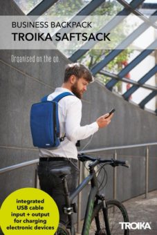 Der Rucksack für Business-Profis, die auch unterwegs nichts dem Zufall überlassen.