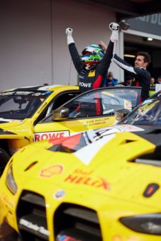 Dreifachsieg für den BMW M4 GT3 – ROWE Racing gewinnt vor BMW Junior Team und Walkenhorst Motorsport