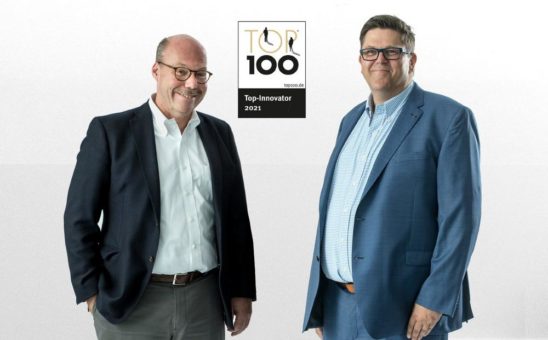 Preisgekrönte Innovationskraft: nicos AG  erhält TOP 100-Siegel
