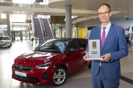 Bestens vernetzt: Neuer Opel Corsa gewinnt Connected Car Award