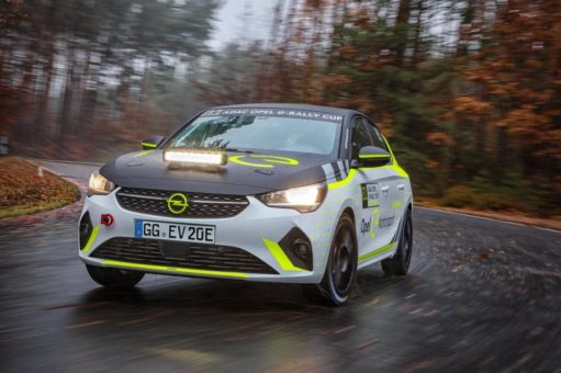 Holzer und Michelin neue Partner beim ADAC Opel e-Rally Cup