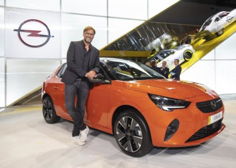 Opel-Markenbotschafter Jürgen Klopp ist Welttrainer des Jahres 2019