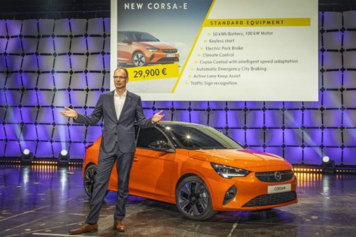 Das Volkselektroauto: Neuer Opel Corsa-e startet ab 29.900 Euro