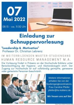 „Leadership und Motivation“ im Personalmanagement