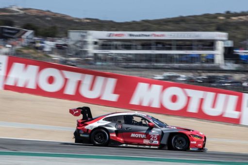 BMW M Team RLL und Turner Motorsport fahren zum ersten Mal mit dem BMW M4 GT3 auf das Podium