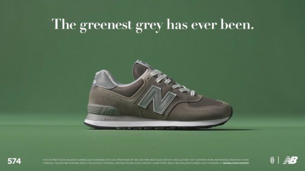 New Balance präsentiert neue Schuhkollektion, die dem green leaf Standard der Marke entspricht