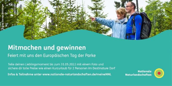 Die Nationalen Naturlandschaften suchen zum Europäischen Tag der Parke die schönsten Erlebnisse in und mit der Natur