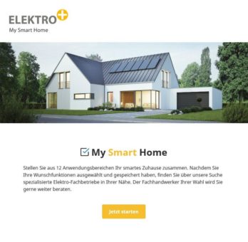16 Klicks zum smarten Zuhause