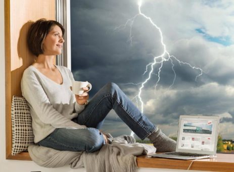 Rundum geschützt bei Gewitter